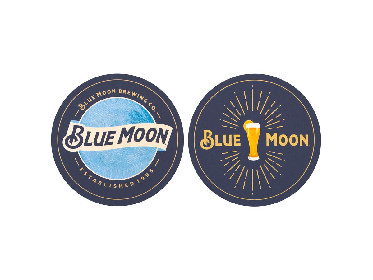 Blue Moon Coasters (1000 Pack)