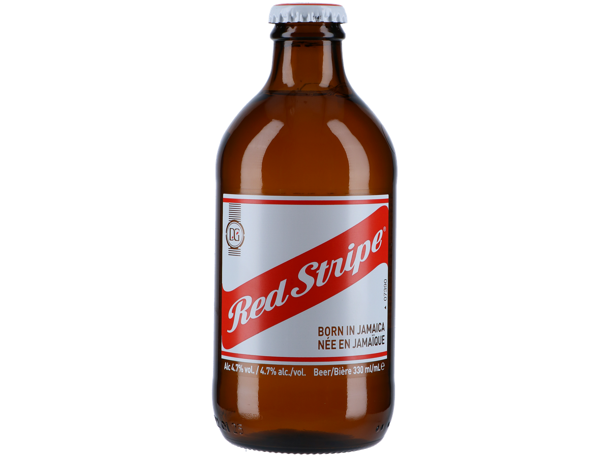 Red Stripe Lager Beer of Jamaica