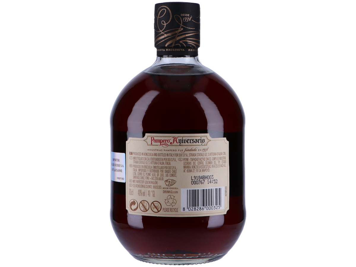 Pampero Añejo Aniversario Rum