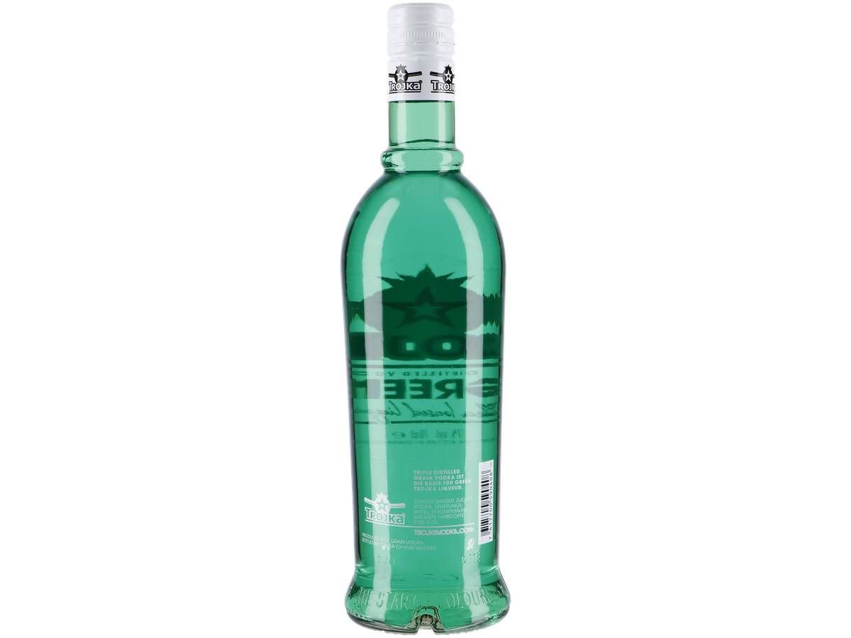 Wodka Trojka Green Likör