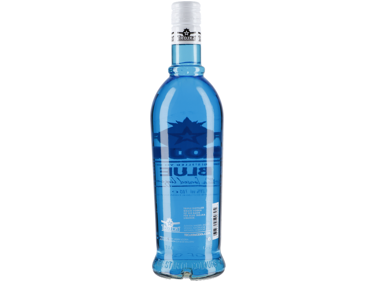 Wodka Trojka Blue Likör