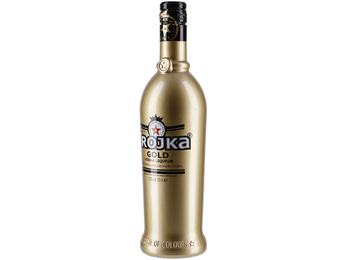 Wodka Trojka Gold Likör
