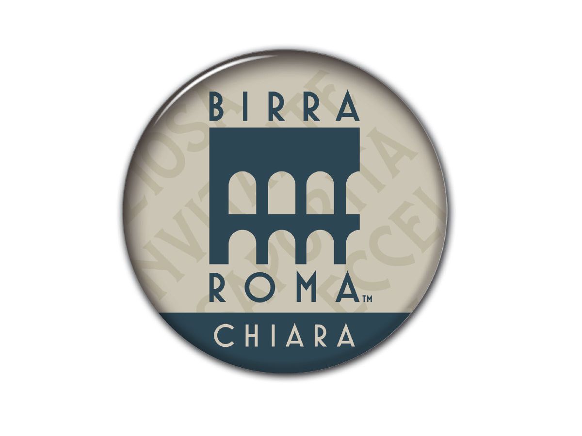 Birra Roma 3D Sticker for Font Round 81mm
