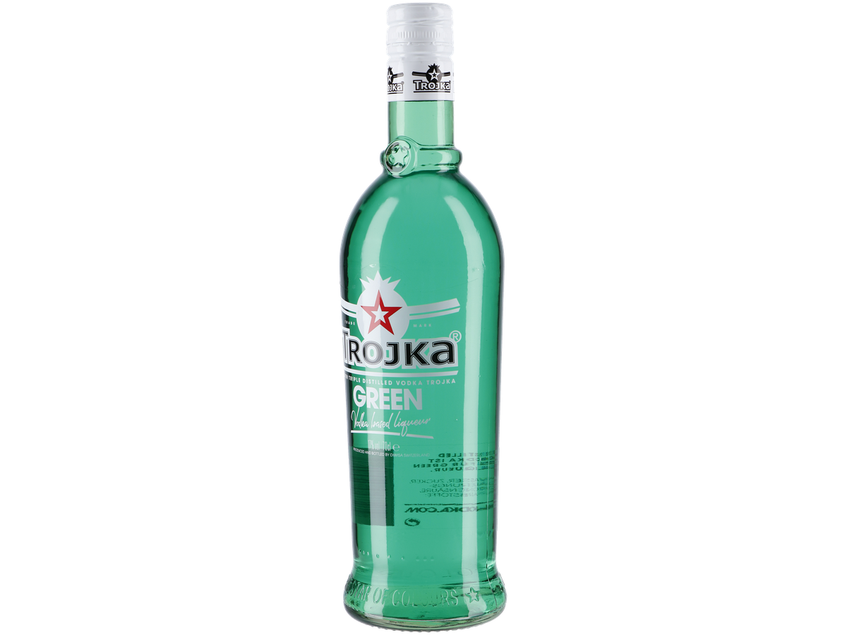 Wodka Trojka Green Likör