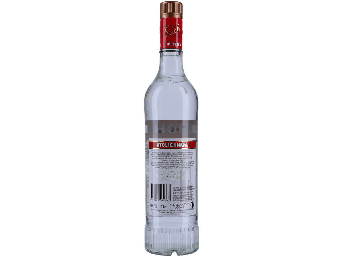 Wodka Stolichnaya Premium Red