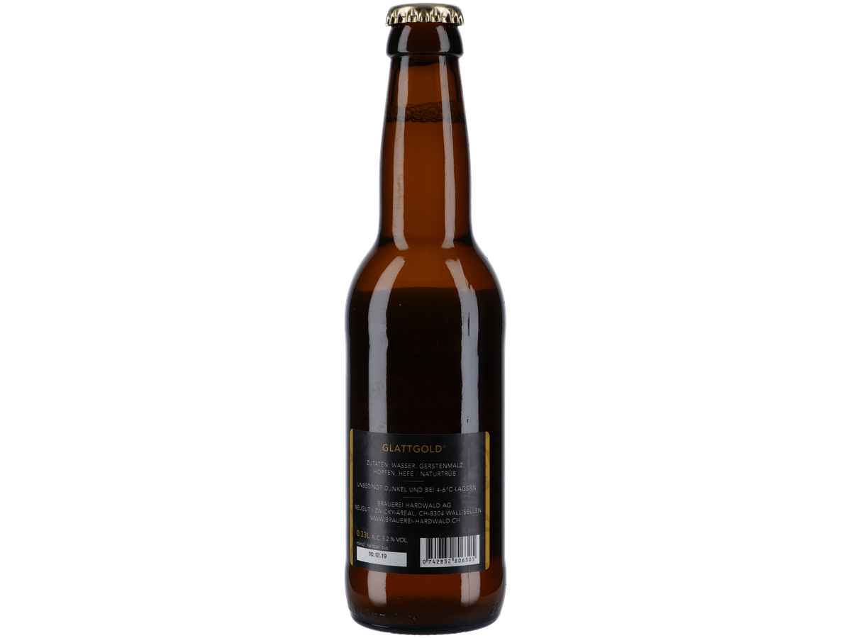 Hardwald-Bier Glattgold