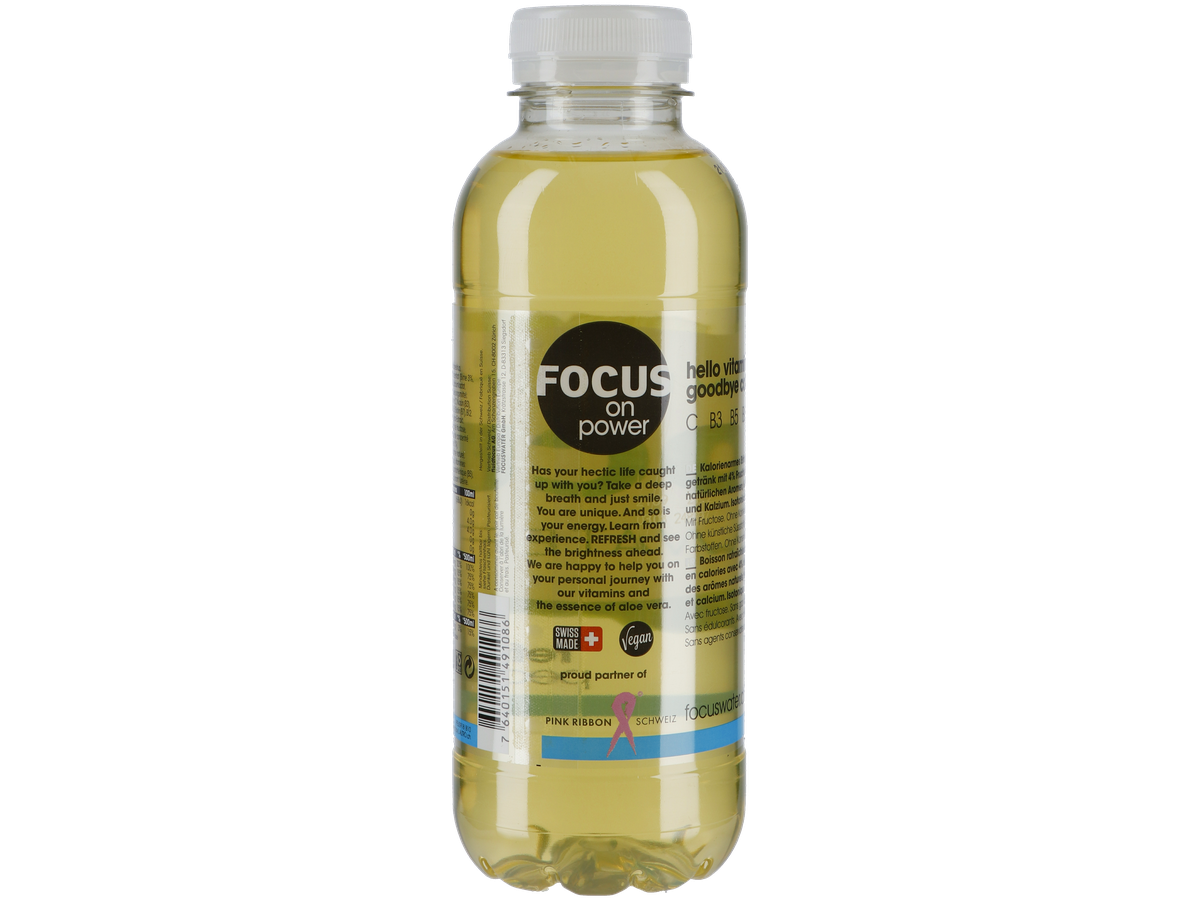 Focuswater lime grün pure Birne / Limette