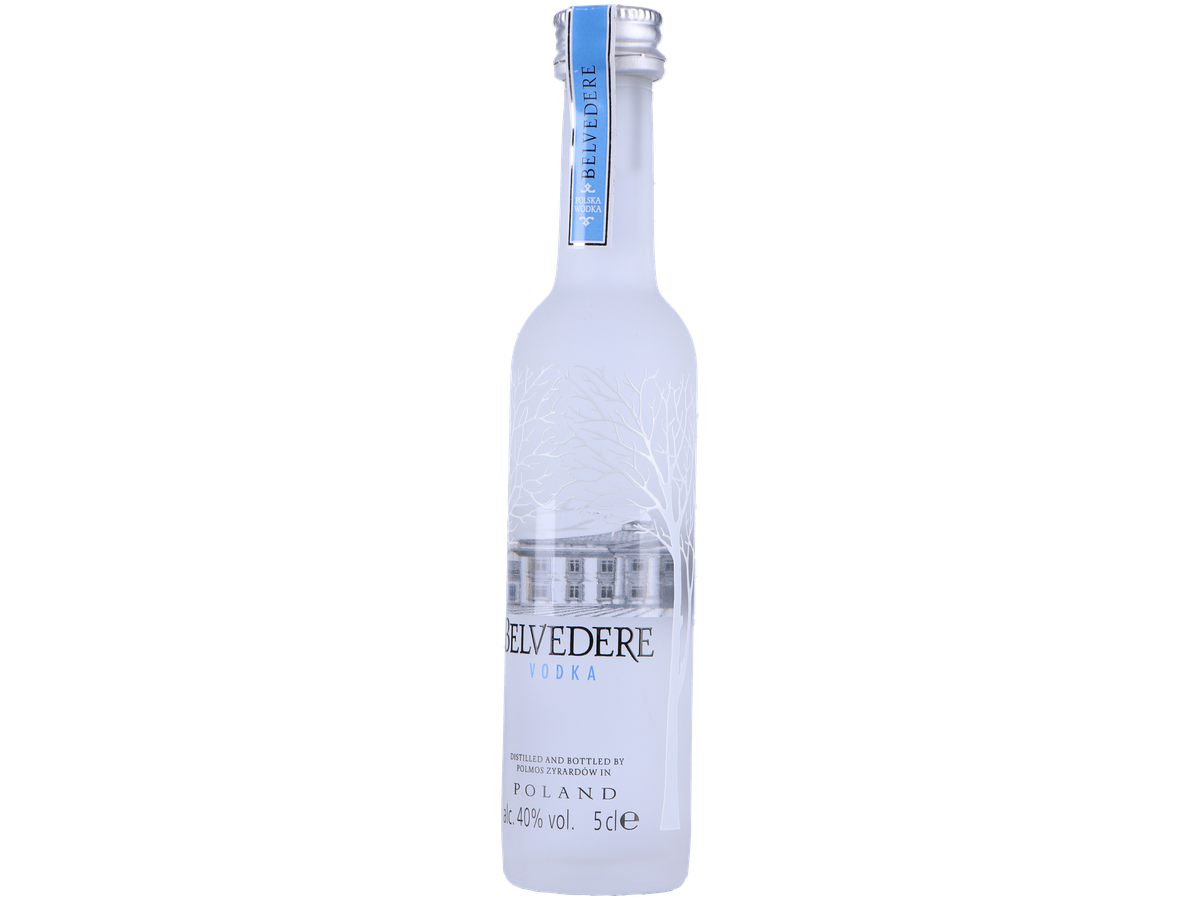 Wodka Belvedere Portionen