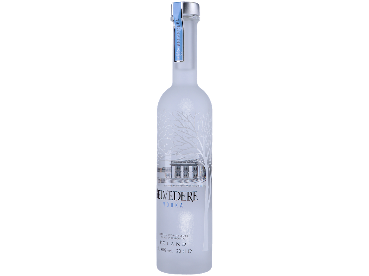 Vodka Belvedere Portionen