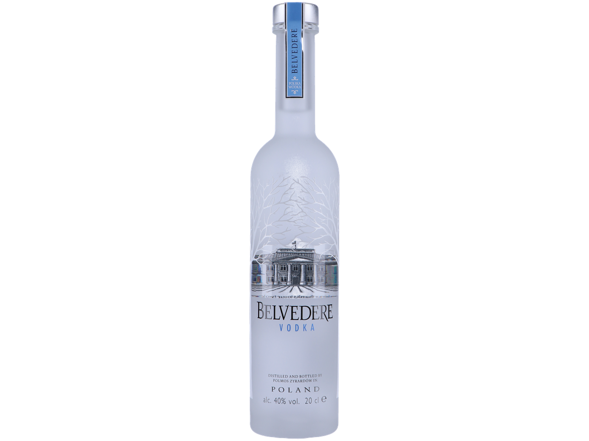 Vodka Belvedere Portionen