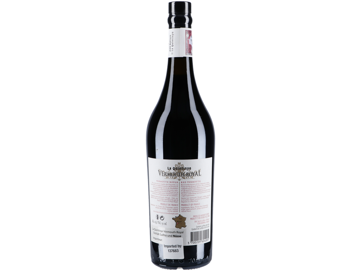 Vermouth La Quintinye Rouge